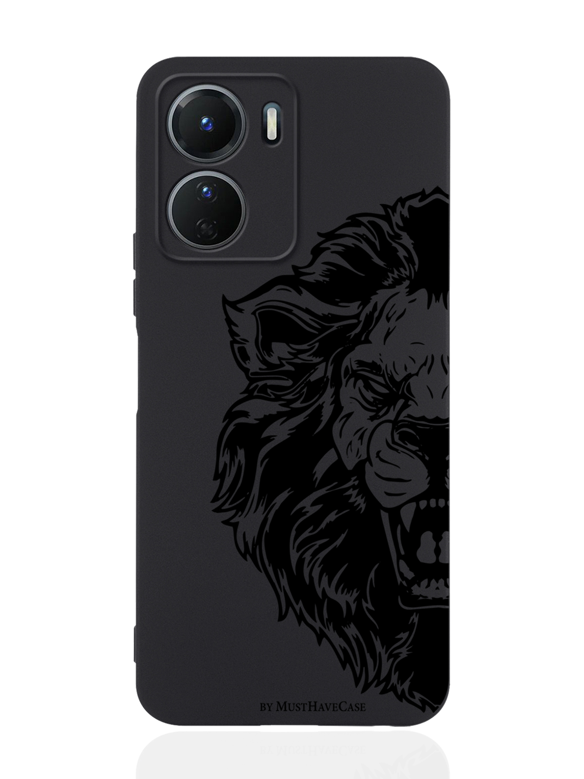 

Чехол MustHaveCase для Vivo Y16 Король Лев черный, Черный;коричневый