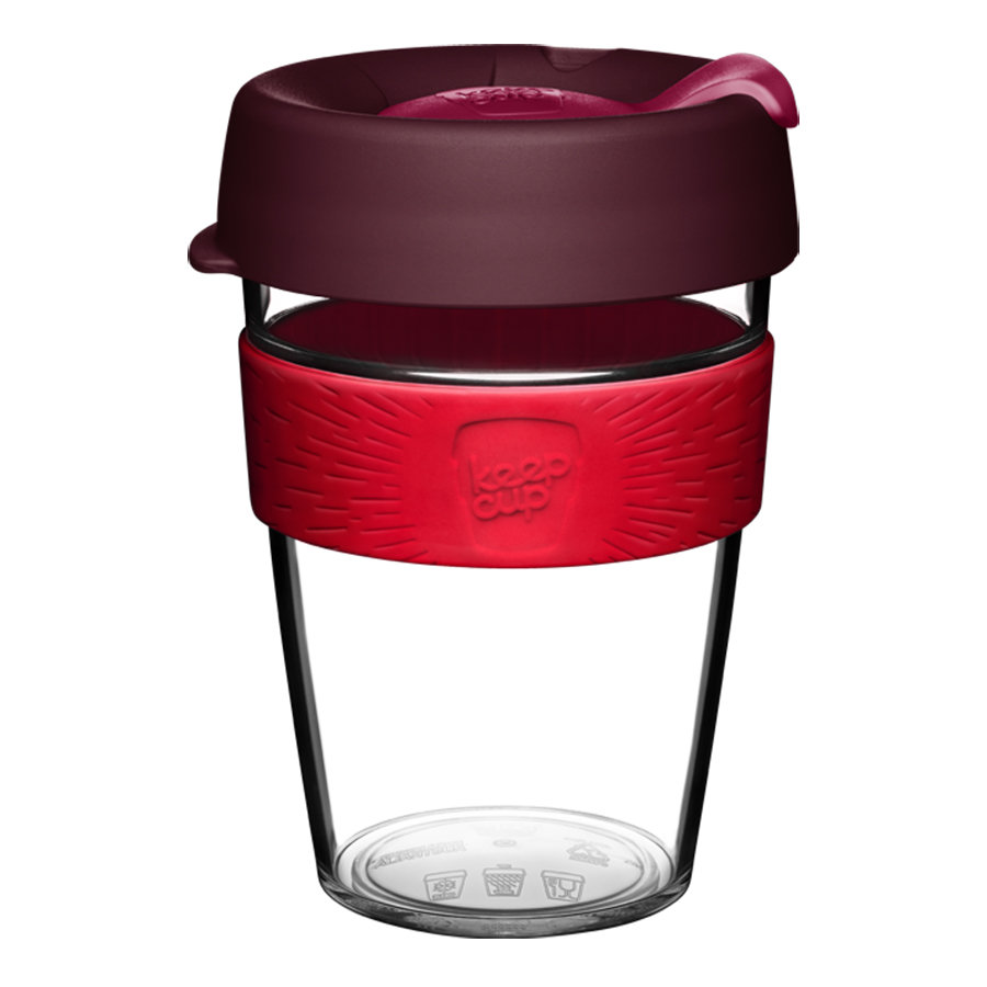 Кружка keepcup original m 340 мл clear kangaroo raw, CCKANG12, A3