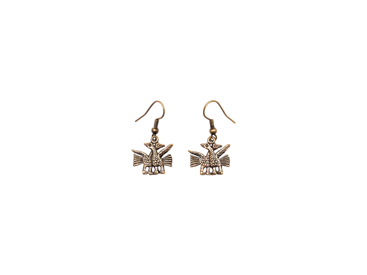 

Серьги подвески из латуни Мастерская Алёшиных Л27.28.02.00, Л27.28.02.00