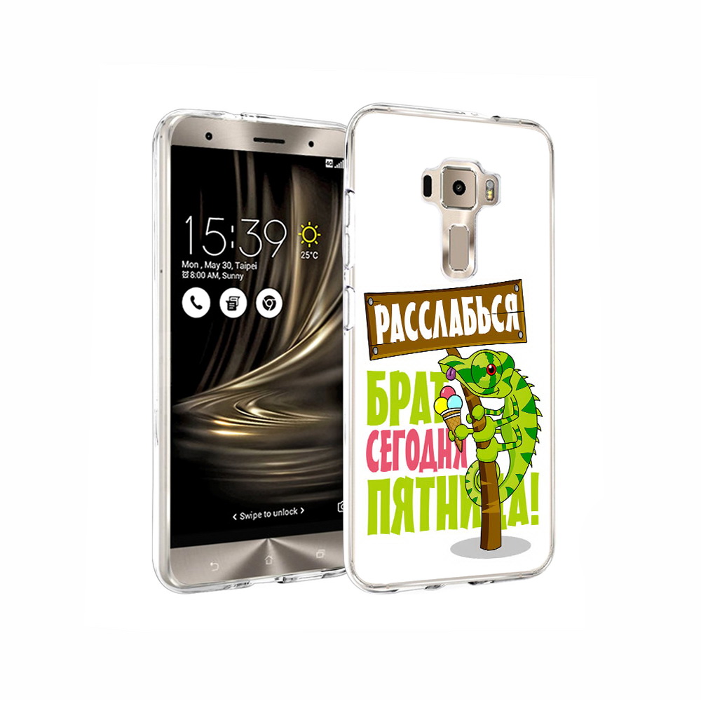 

Чехол MyPads Tocco для Asus ZenFone 3 пятница, Прозрачный, Tocco