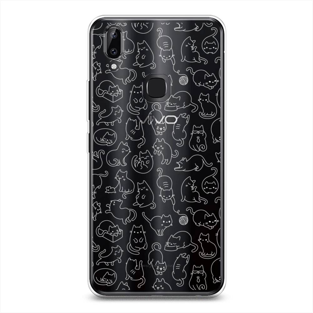 

Чехол Awog на Vivo Y85/V9 "Шкодливые котики", Разноцветный, 260350-2