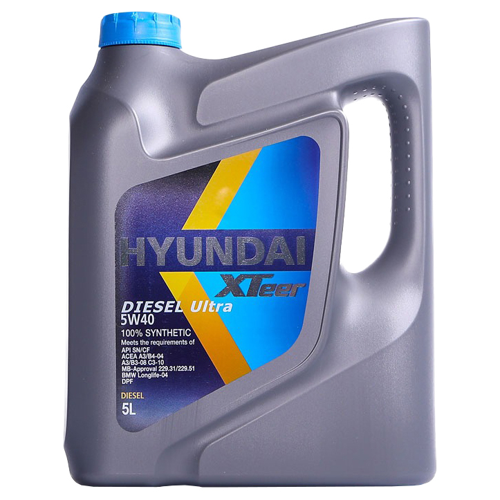 

Моторное масло HYUNDAI Xteer Diesel Ultra 5w40 Sn 5л