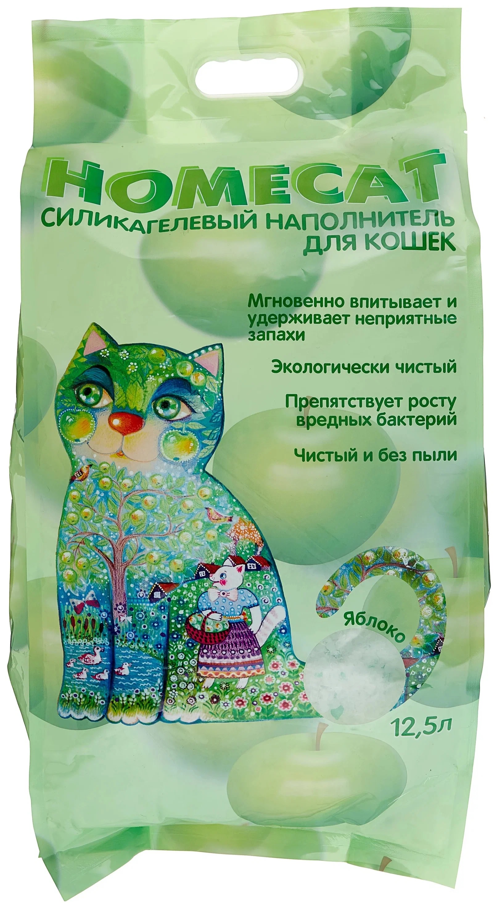 Homecat Наполнитель Зеленый Чай Купить