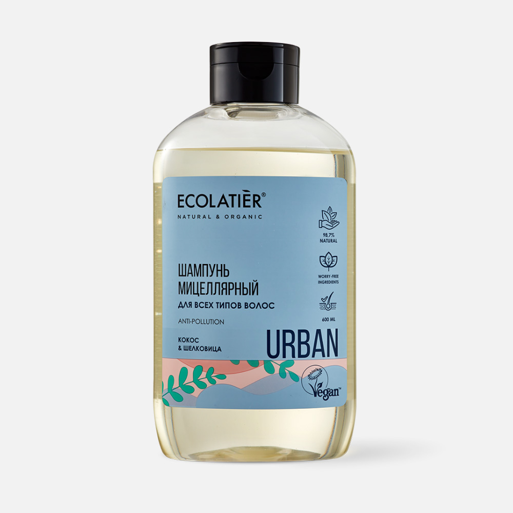 Шампунь Ecolatier Urban кокос и шелковица 600 мл