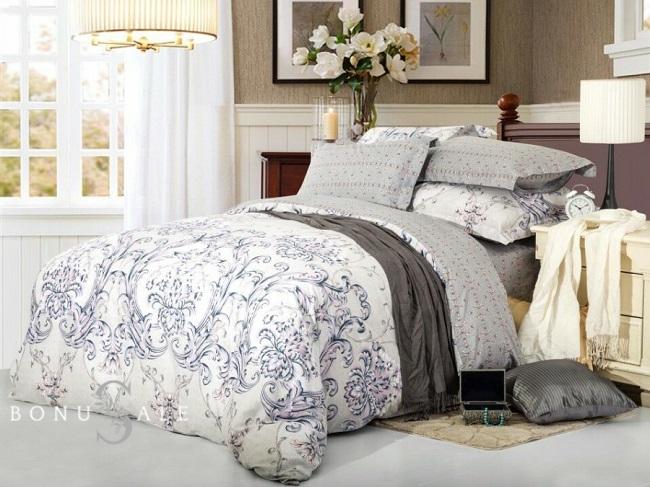 

Постельное белье из печатного сатина Sailid B-174-2 2-спальное