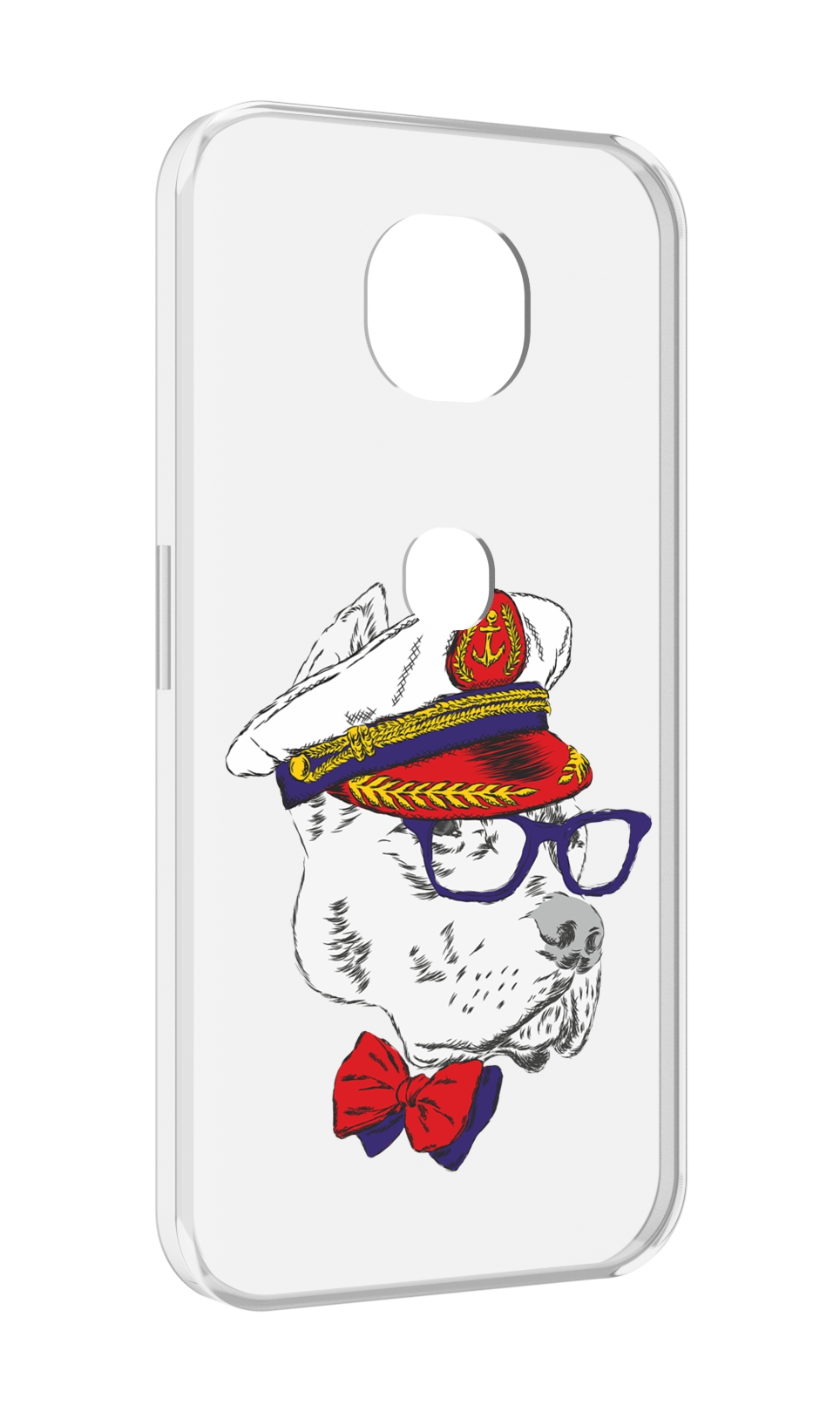 

Чехол MyPads бульдог для Motorola Moto G5S (XT1799-2), Прозрачный, Tocco