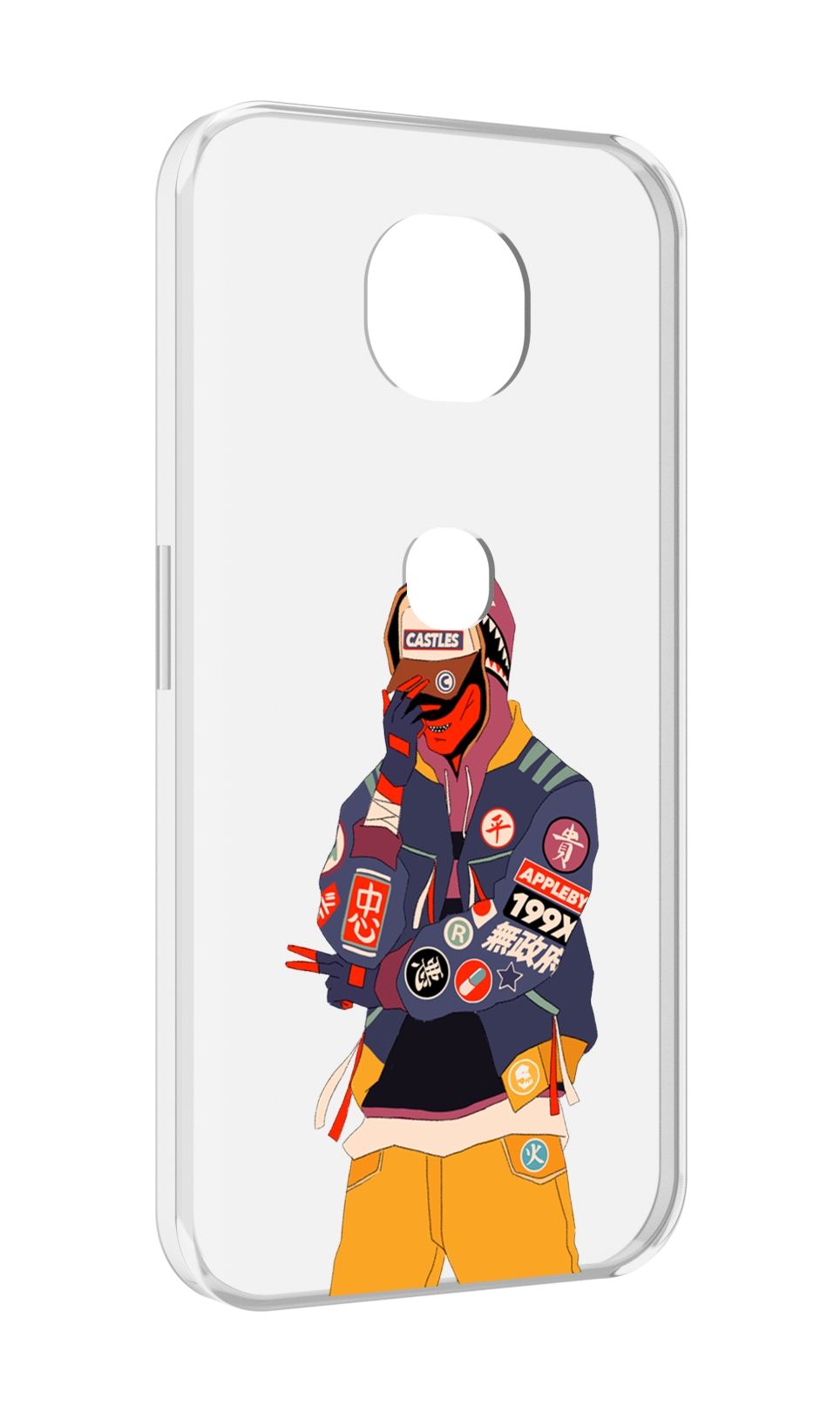 

Чехол MyPads модник для Motorola Moto G5S (XT1799-2), Прозрачный, Tocco