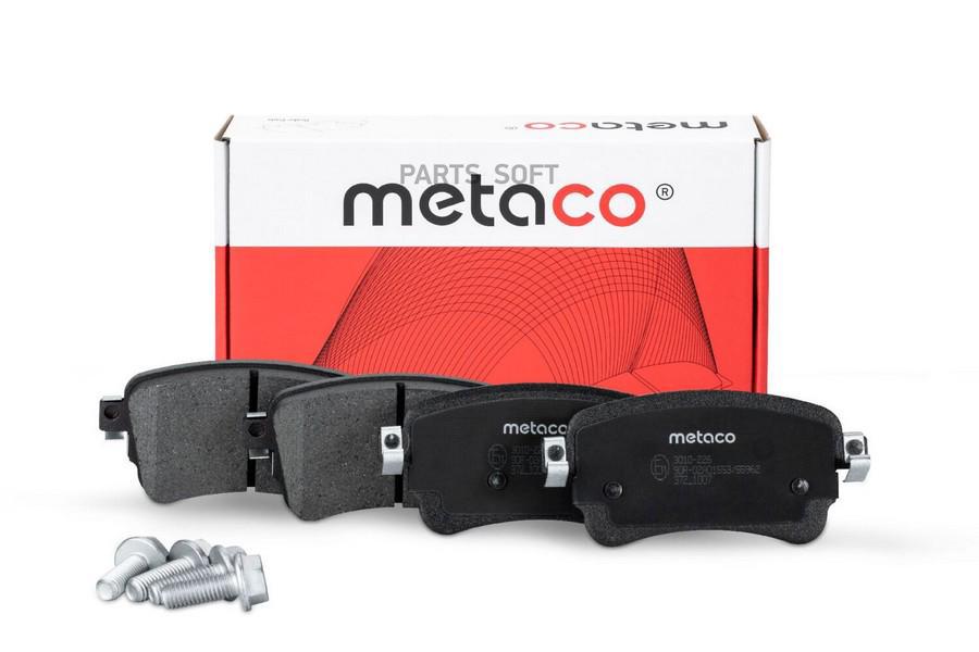 METACO 3010-226 Колодки тормозные задние дисковые к-кт Chevrolet Cobalt (2011-2015), Peuge