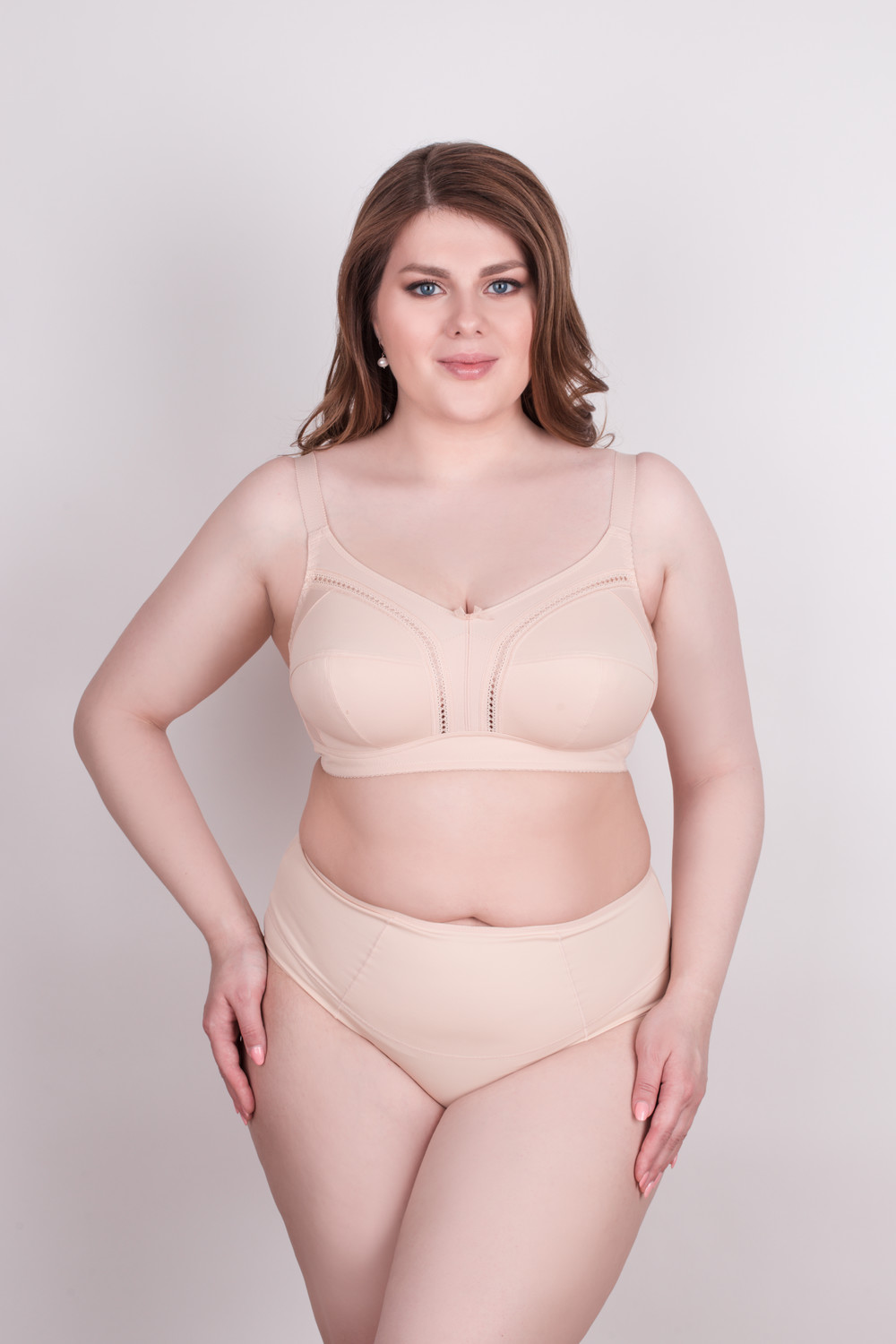 

Бюстгальтер женский Milavitsa 124040 бежевый 95E, 124040