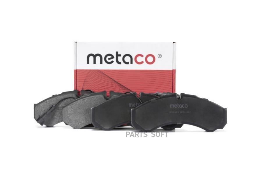 

Колодки тормозные задние дисковые к-кт Nissan CabStar (2008-2011) METACO 3010-203