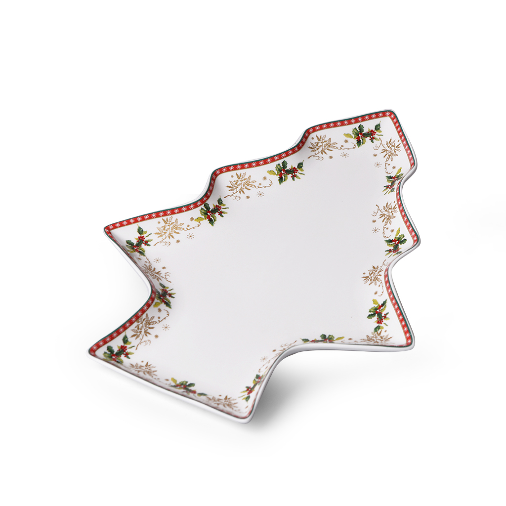 

Fissman Блюдо сервировочное из фарфора Christmas 30х24,5см, Блюдо сервировочное из фарфора Christmas 30х24,5см