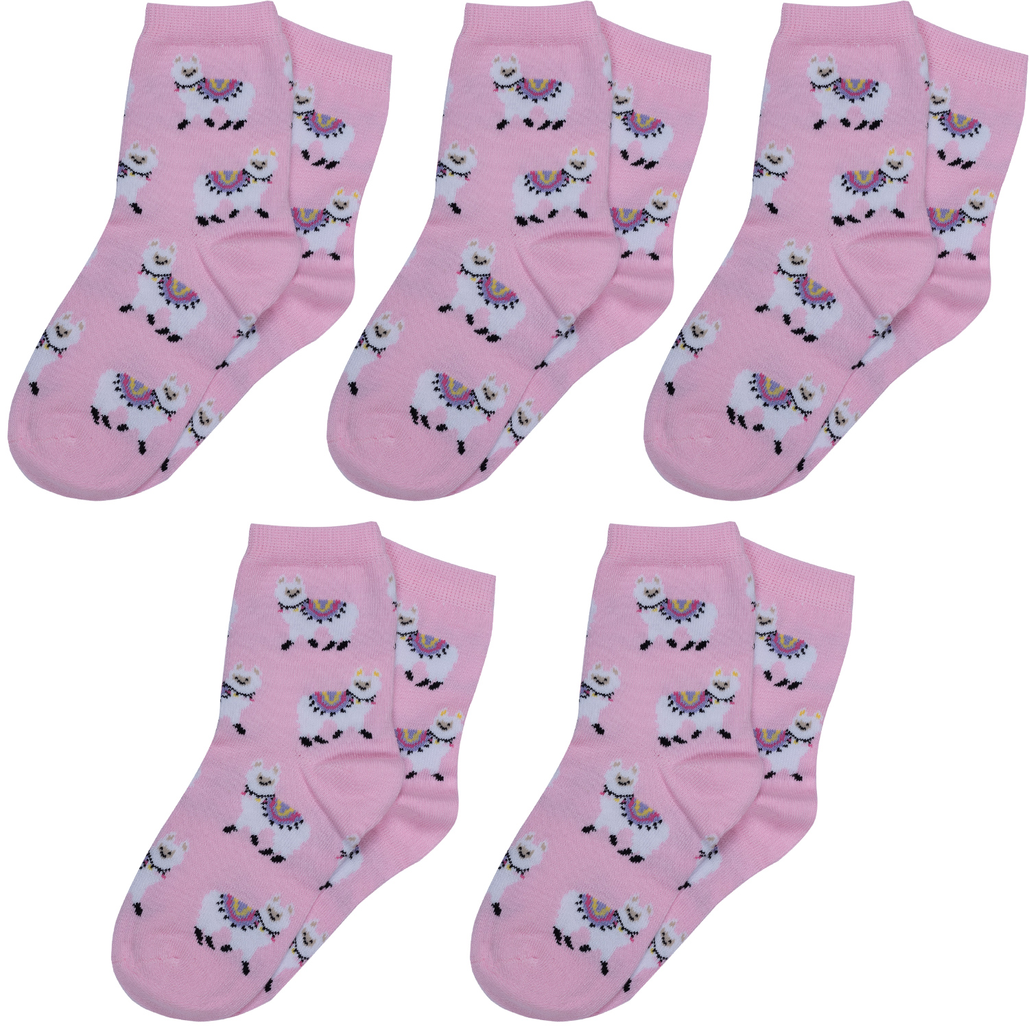 

Носки для девочек Rusocks 5-Д3-13047_14-16 цв. розовый; белый р. 24, 5-Д3-13047