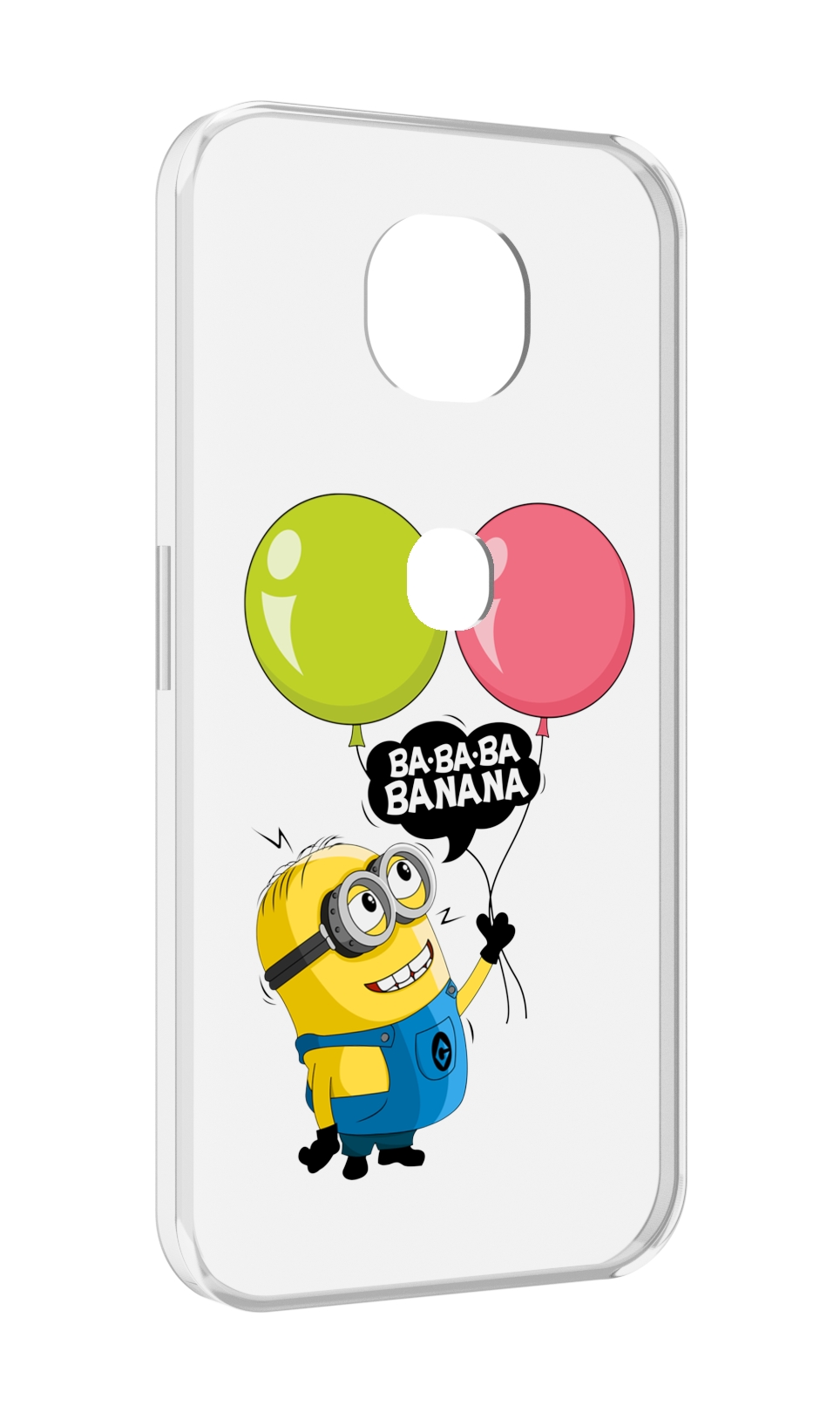 

Чехол MyPads миньон-с-шариками для Motorola Moto G5S (XT1799-2), Прозрачный, Tocco