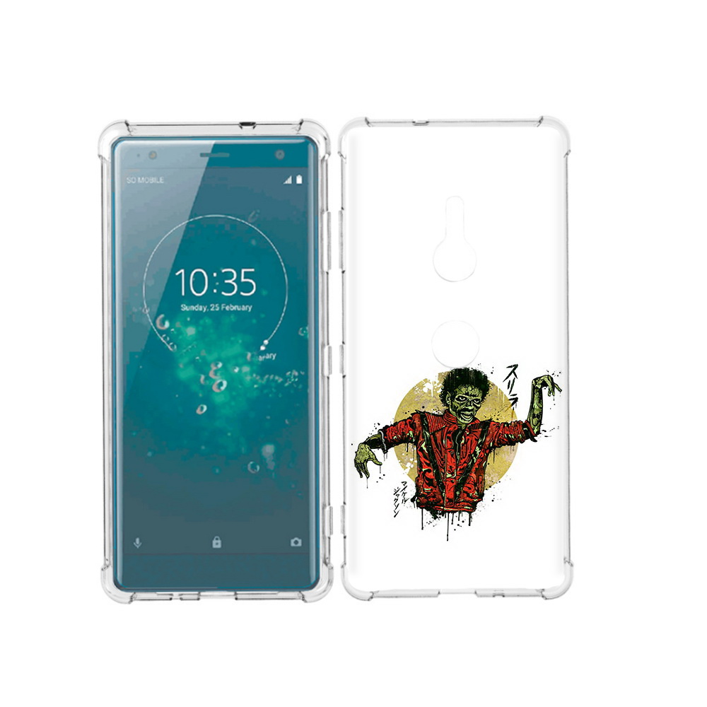 

Чехол MyPads Tocco для Sony Xperia XZ3 Зомби, Прозрачный, Tocco