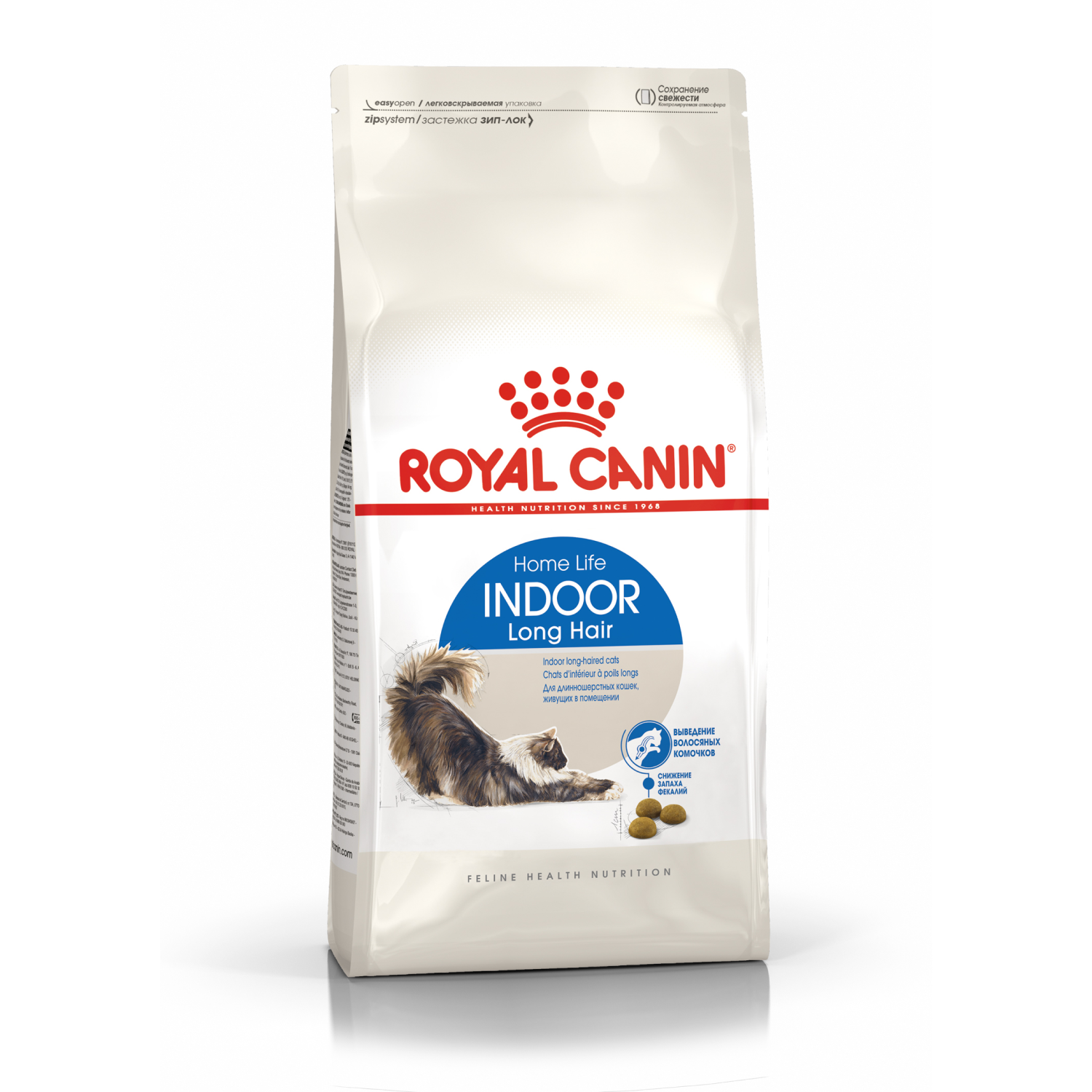 Сухой корм для кошек Royal Canin Indoor Long Hair, для длинношерстных 10 кг