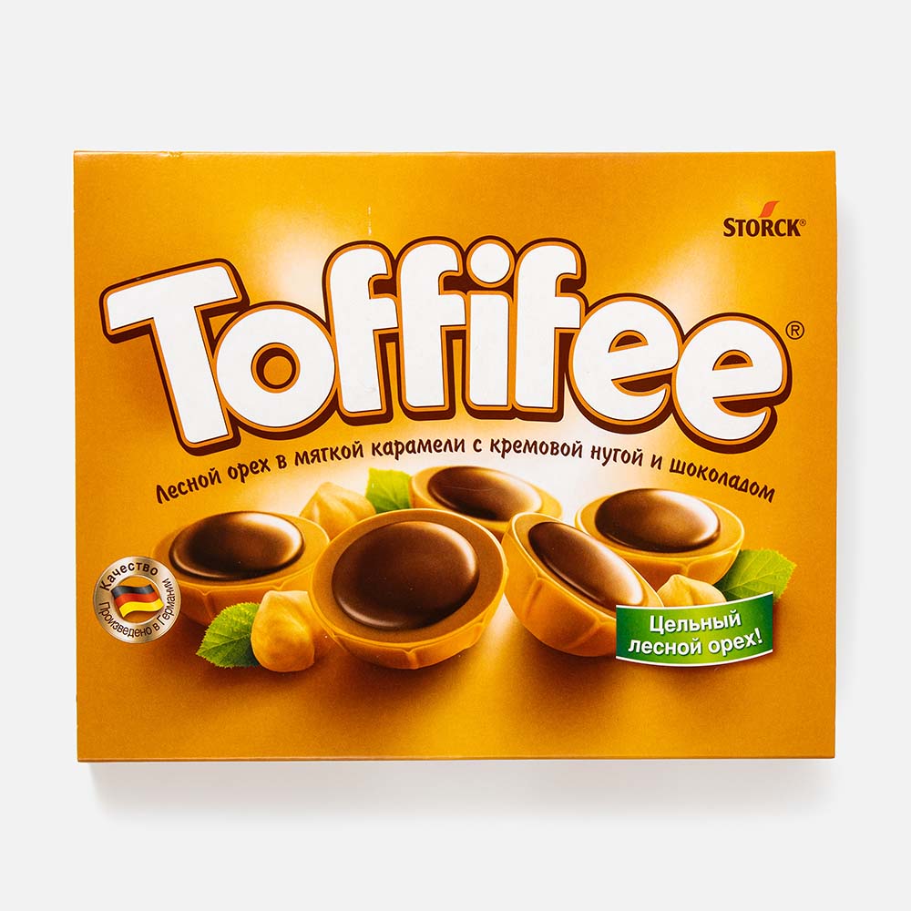 Набор конфет Toffifee с лесным орехом, в карамельной чашечке, 250 г