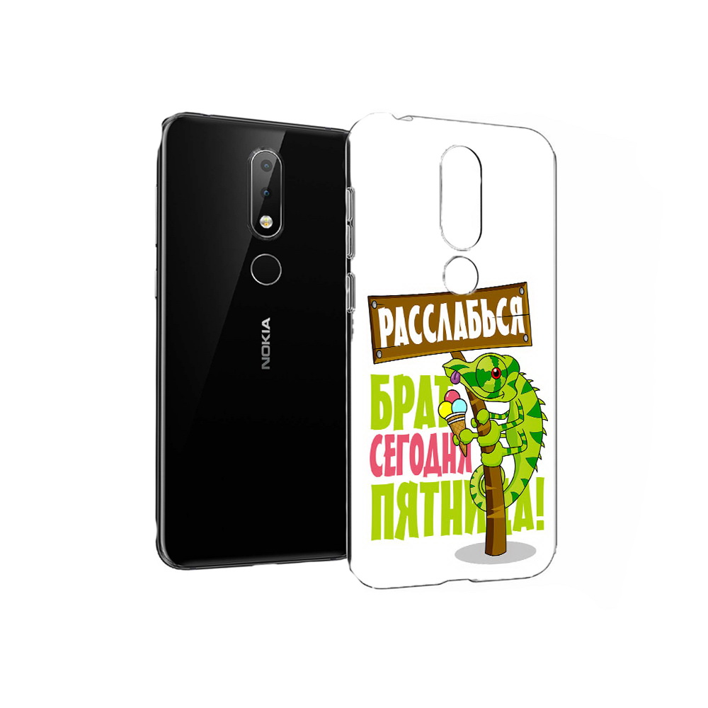 

Чехол MyPads Tocco для Nokia X6 пятница (PT115295.99.562), Прозрачный, Tocco