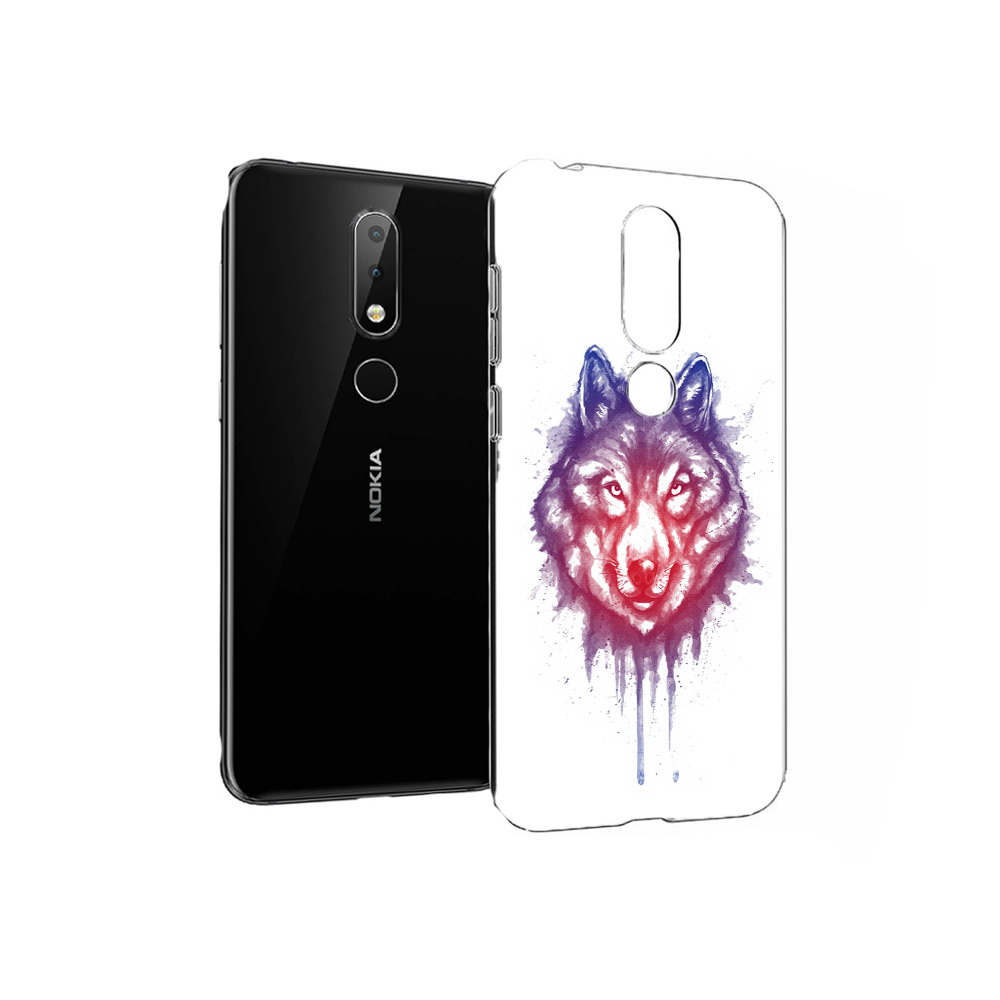 

Чехол MyPads Tocco для Nokia X6 пушистый волк (PT115295.99.561), Прозрачный, Tocco