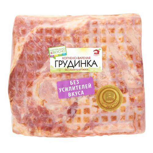 Грудинка копчено-вареная Мясной Дом Бородина +-500 г