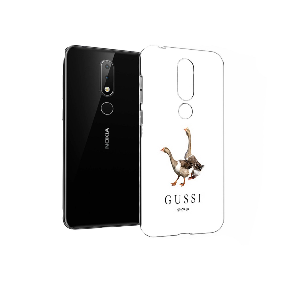 

Чехол MyPads Tocco для Nokia X6 Гусси бренд (PT115295.99.56), Прозрачный, Tocco