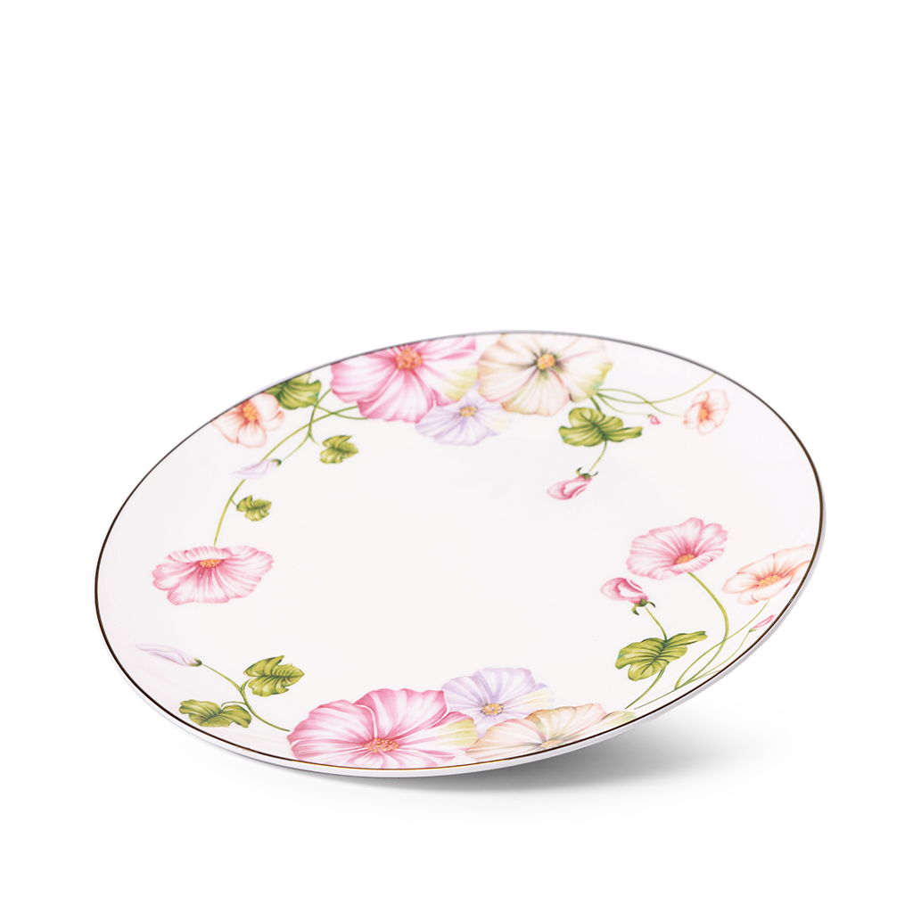 

Fissman Тарелки из костяного фарфора Leticia 21см / 2шт, Тарелки из костяного фарфора Leticia 21см / 2шт