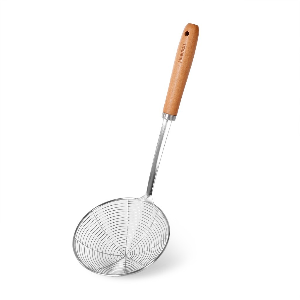 

Fissman Шумовка стальная сетчатая 13см, Шумовка стальная сетчатая 13см