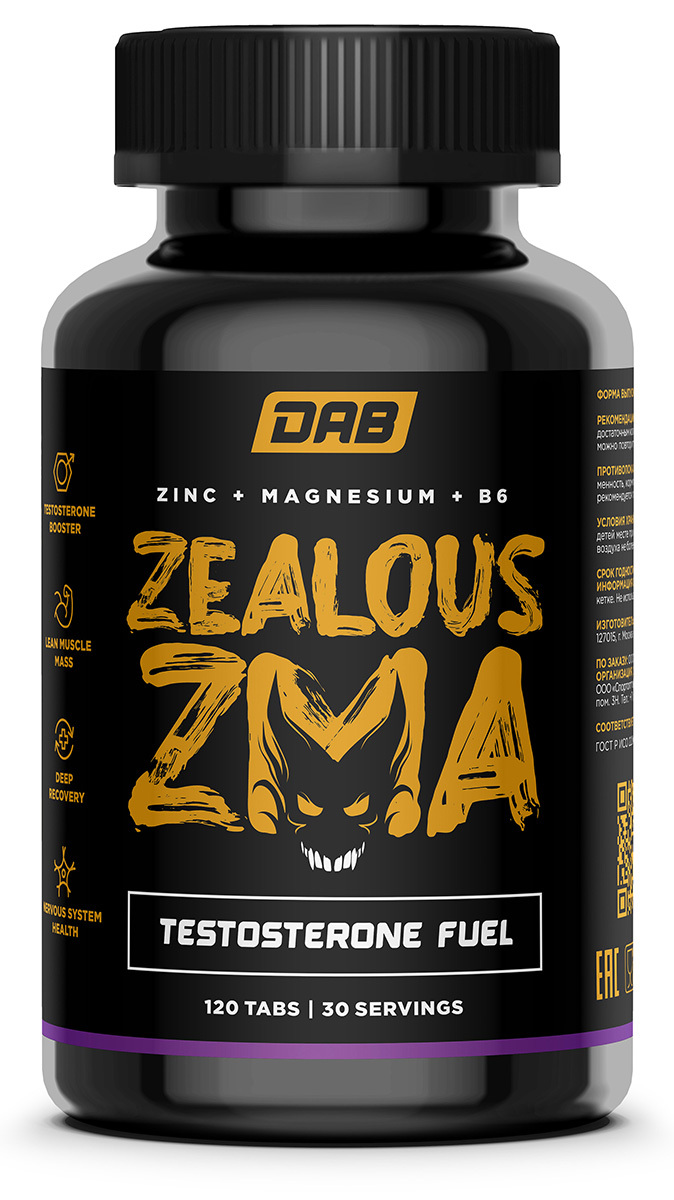 

DAB ZMA, 120 tabs (120 таблеток)