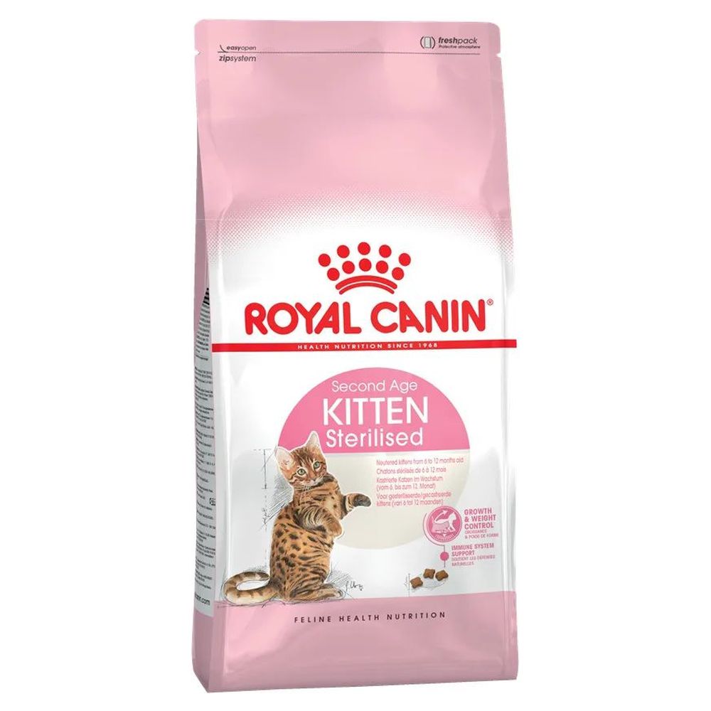 фото Сухой корм для котят royal canin, для стерилизованных, 400 г