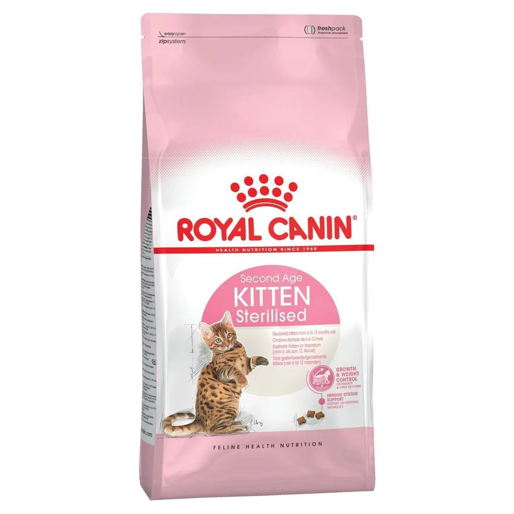 фото Royal canin корм для стерилизованных котят всех пород 2 кг