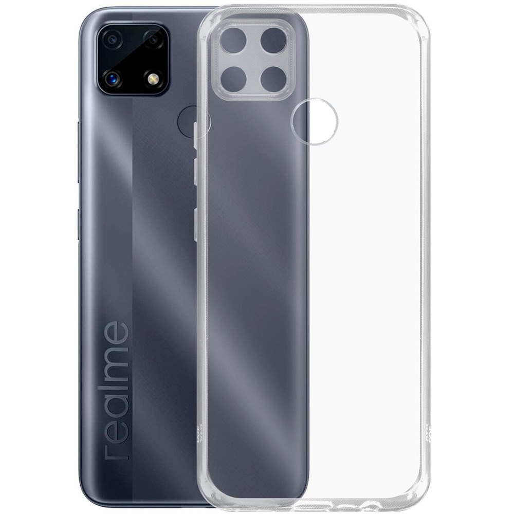 

Чехол-накладка Krutoff Clear Case для Realme C25, Прозрачный