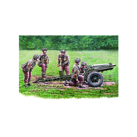 

Сборная модель Bronco 1/35 75mm Pack Howitzer M1A1 & Gun Crew CB35173