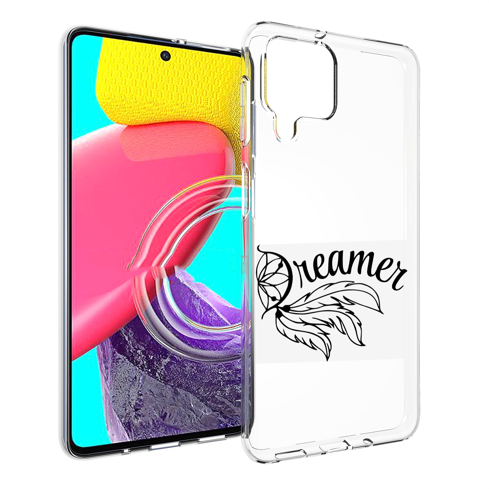 

Чехол Mypads Мечтадел Для Samsung Galaxy M53 (Sm-M536), Прозрачный, Tocco