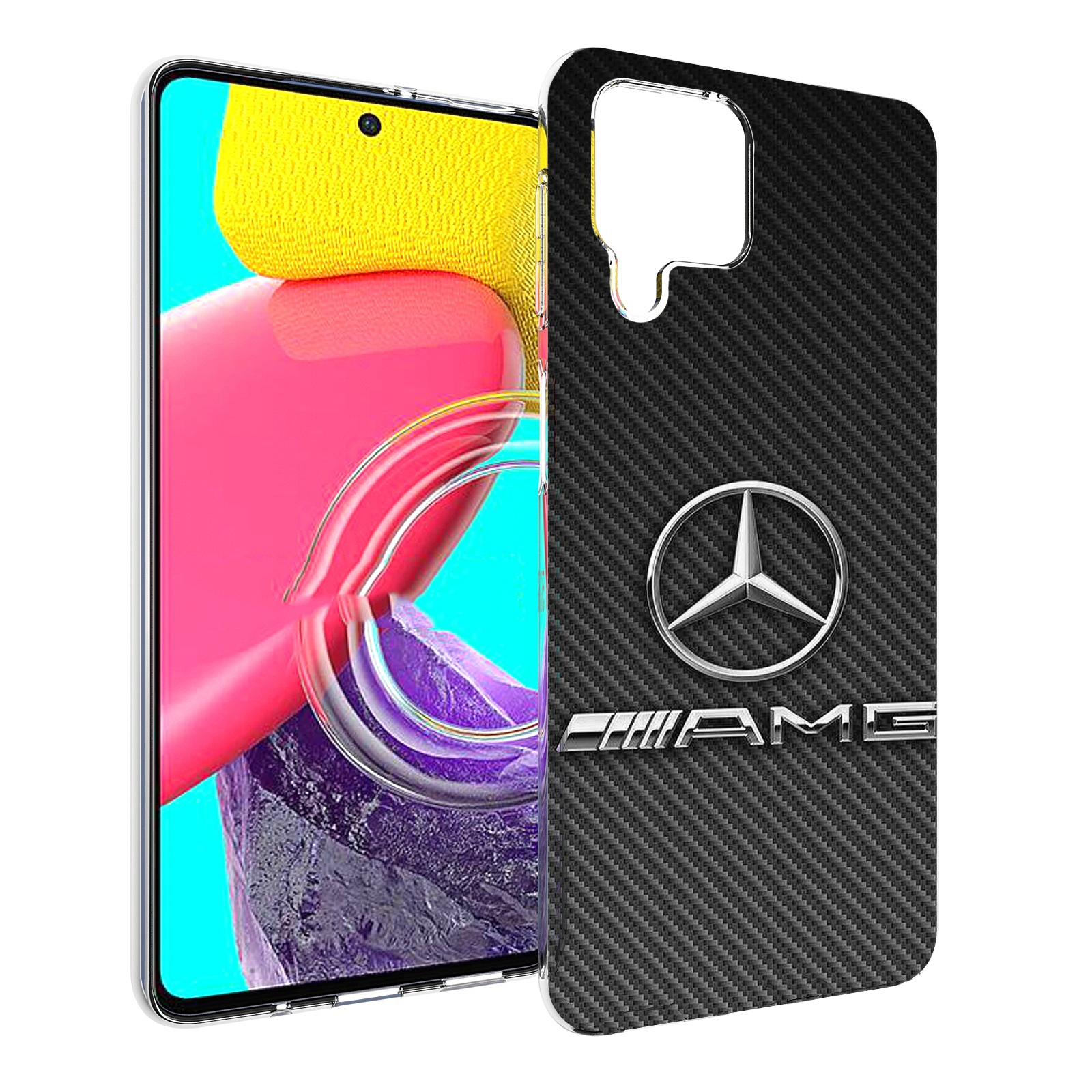 

Чехол Mypads Мерседес Амг Мужской Для Samsung Galaxy M53 (Sm-M536), Прозрачный, Tocco