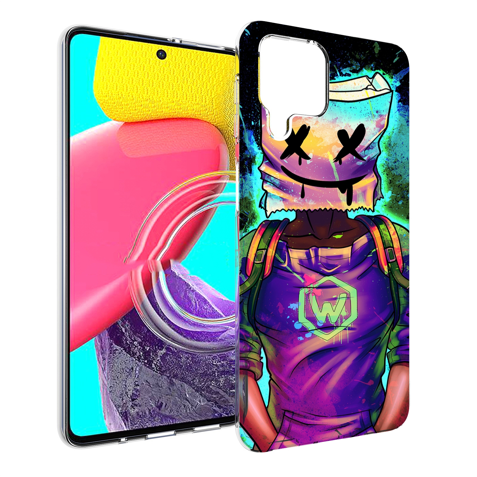 

Чехол Mypads Маршмеллоу-Глитч Для Samsung Galaxy M53 (Sm-M536), Прозрачный, Tocco
