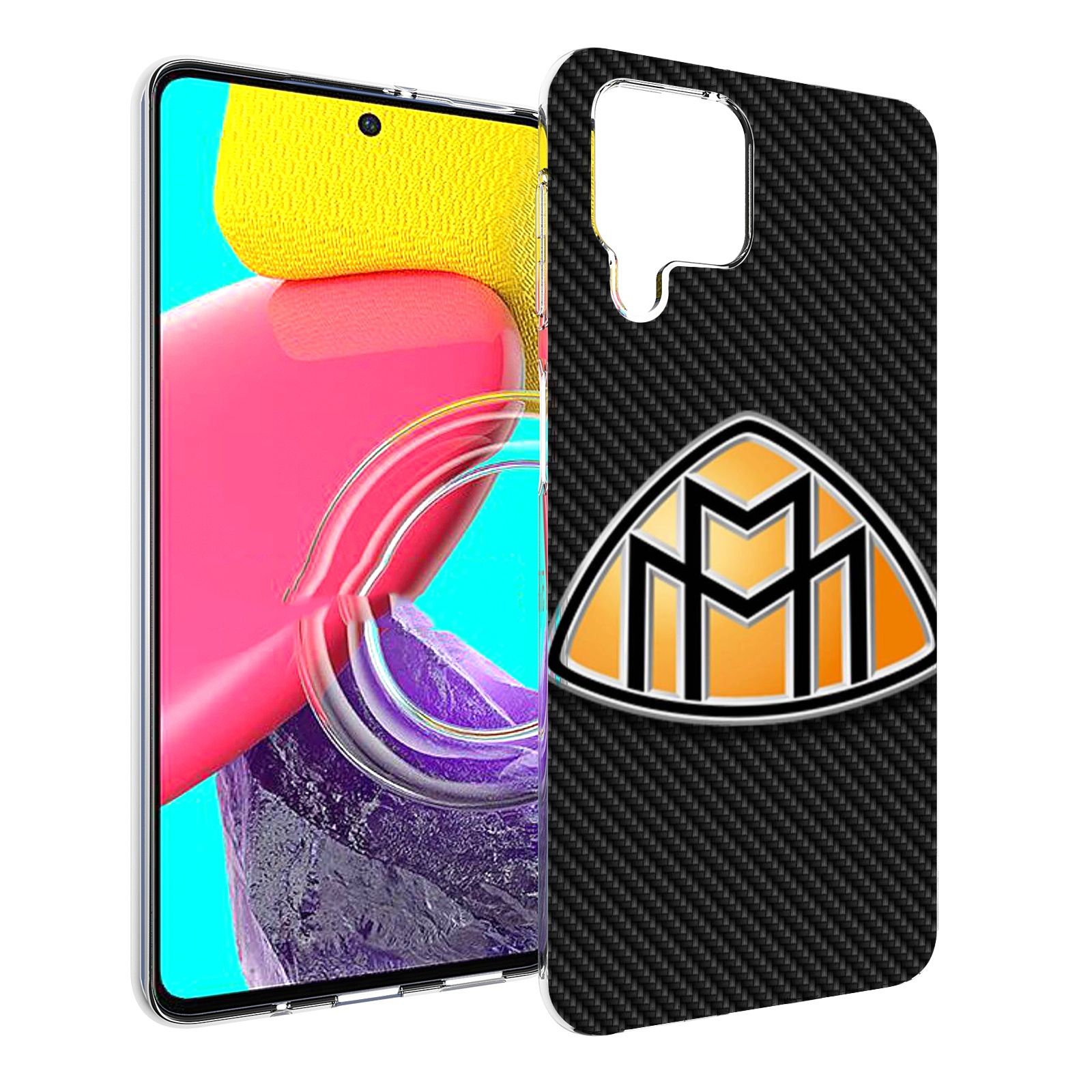 

Чехол Mypads Maybach Для Samsung Galaxy M53 (Sm-M536), Прозрачный, Tocco