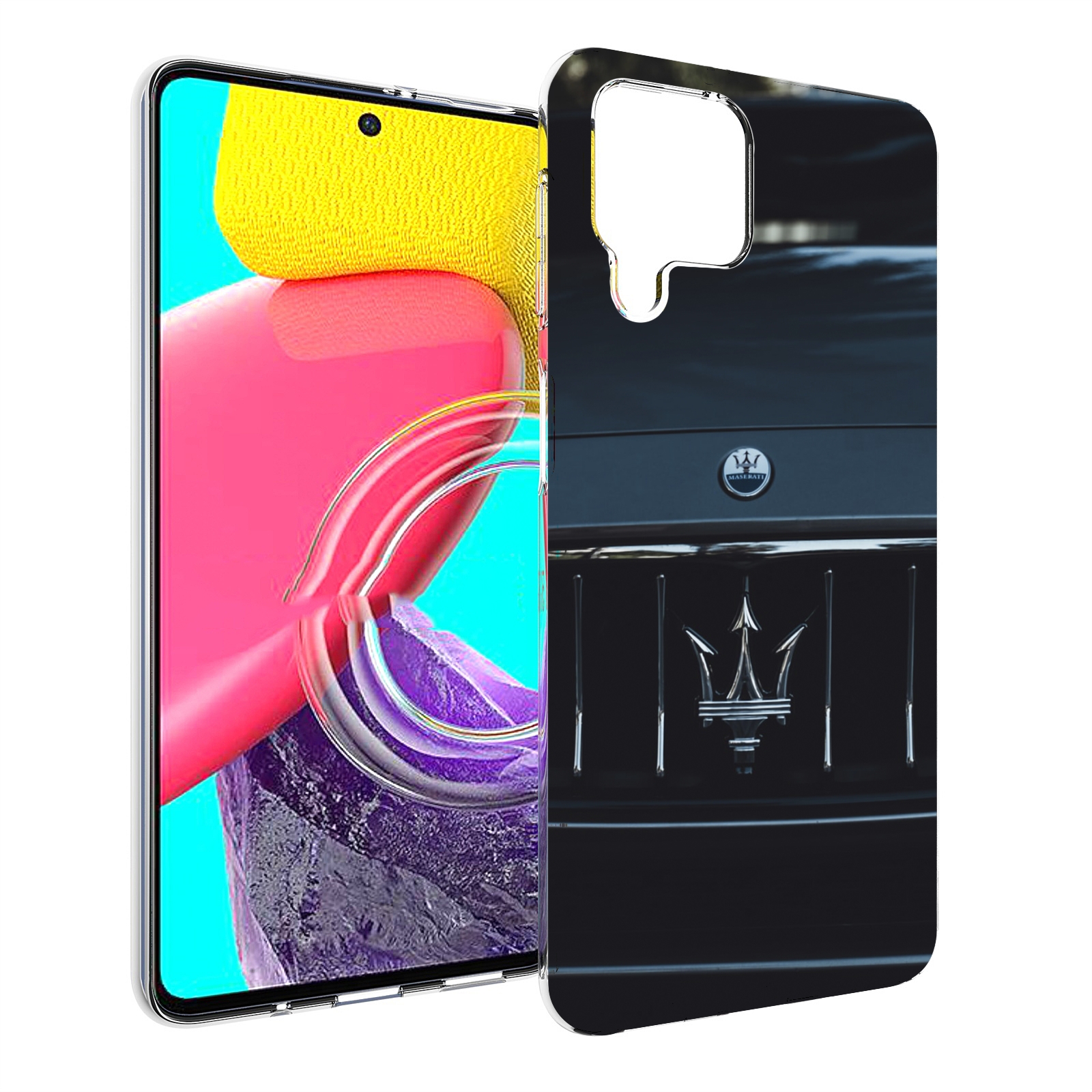 

Чехол Mypads Maserati 2 Для Samsung Galaxy M53 (Sm-M536), Прозрачный, Tocco