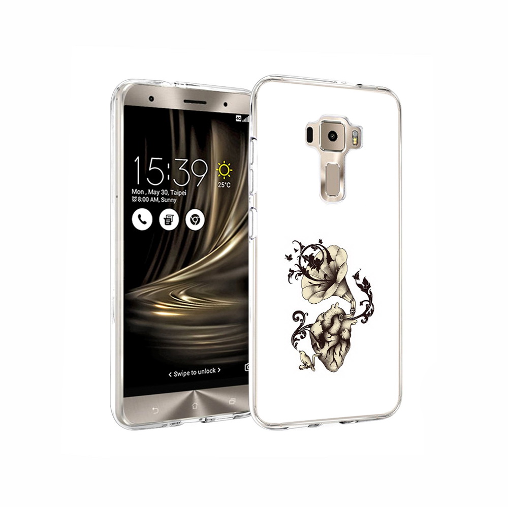 

Чехол MyPads Tocco для Asus ZenFone 3 Граммофон, Прозрачный, Tocco