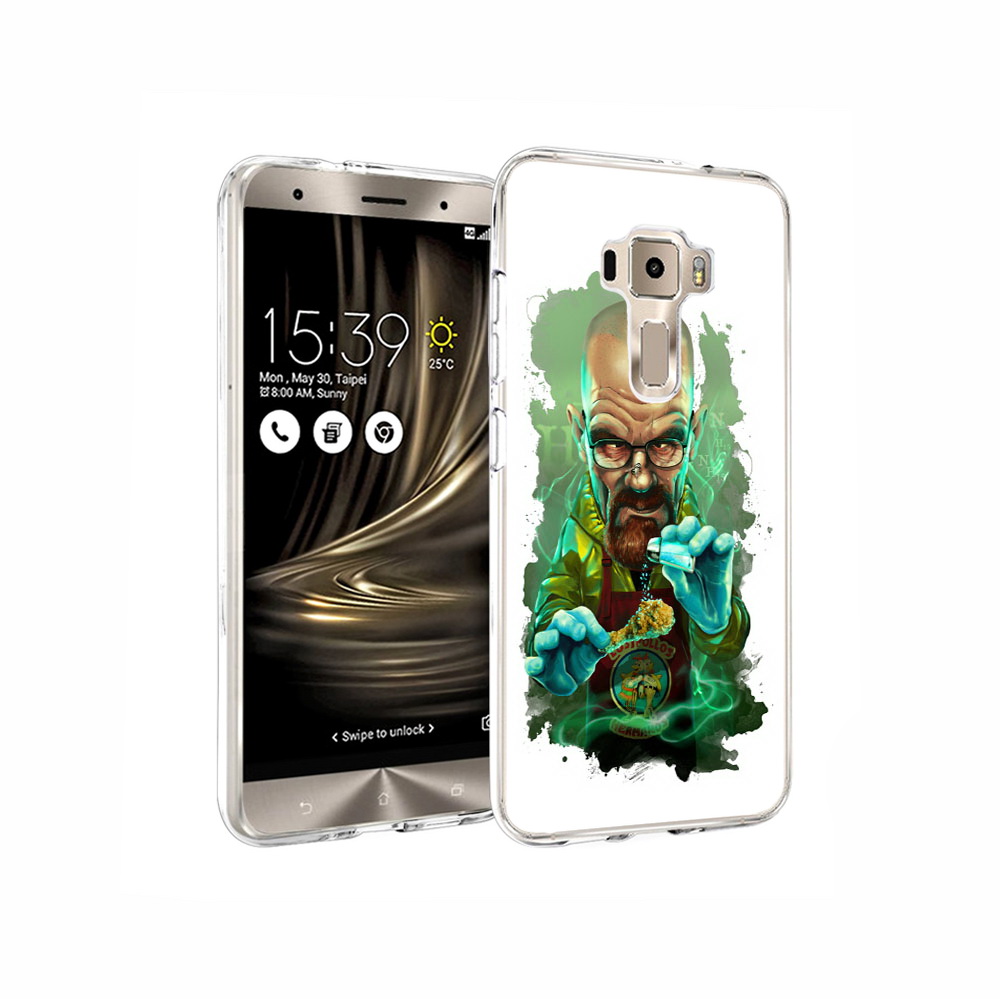 

Чехол MyPads Tocco для Asus ZenFone 3 повар, Прозрачный, Tocco