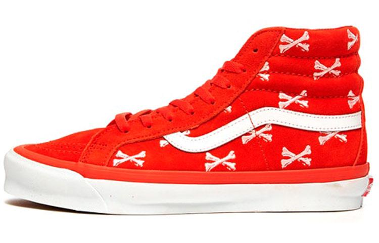 

Кеды унисекс Vans WTAPS x SK8 Lx красные 38.5 EU, Красный, WTAPS x SK8 Lx