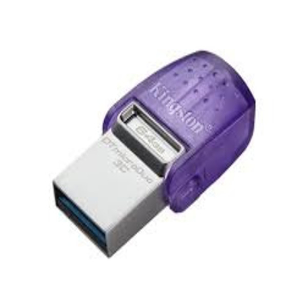 Флешка Kingston DataTraveler microDuo 3C G3 64GB (DTDUO3CG3/64GB)