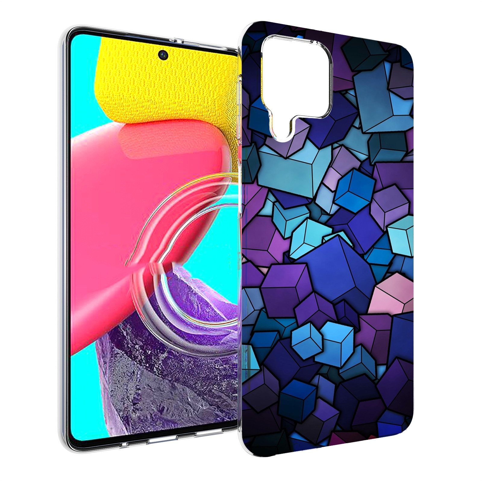 

Чехол Mypads Лепестки Для Samsung Galaxy M53 (Sm-M536), Прозрачный, Tocco