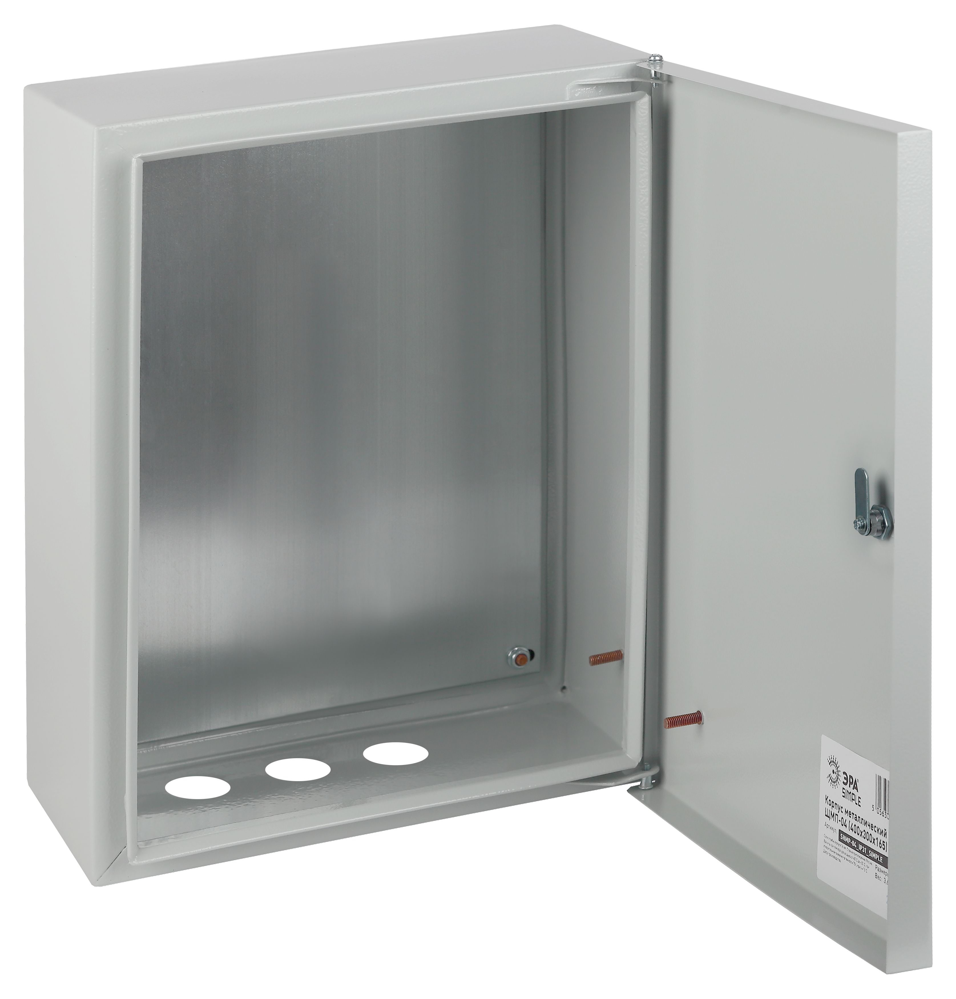 

Корпус металлический ЩМП-04 SIMPLE 400х300х175 IP31 NO_SIMPLE_SHMP-04_IP31 ЭРА Б0041655