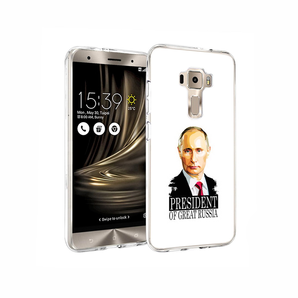 

Чехол MyPads Tocco для Asus ZenFone 3 Володька, Прозрачный, Tocco