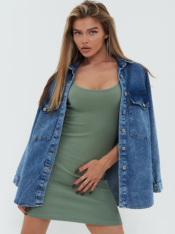 

Платье женское Little Secret uz300106 хаки L, uz300106