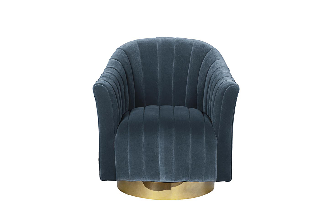 

Кресло Garda Decor 48MY-W2588 LTB GO, 48MY-W2588 LTB GO Light Blue