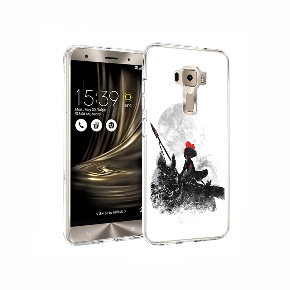 

Чехол MyPads Tocco для Asus ZenFone 3 мононоке, Прозрачный, Tocco