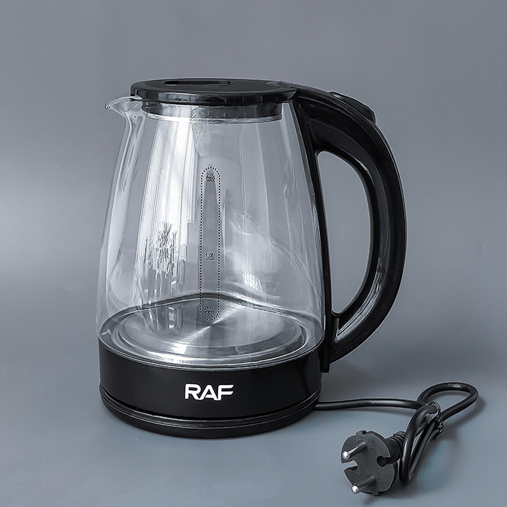 Чайник электрический Raf R.7840 2 л прозрачный кемекс стеклянный для заваривания кофе колумб 600 мл без сита