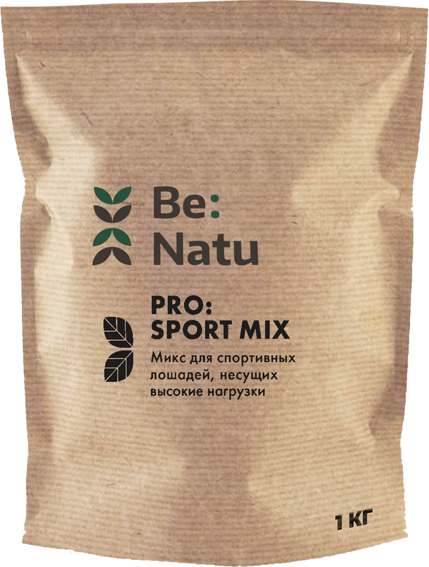 Корм для лошадей Be:Natu Pro:sport mix 1 кг