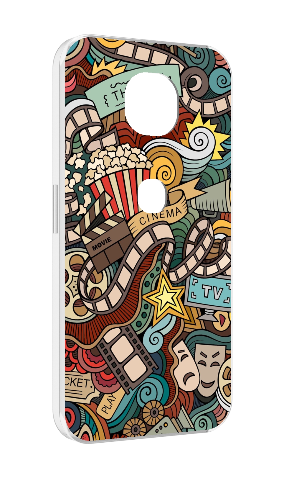 

Чехол MyPads любимое кино для Motorola Moto G5S (XT1799-2), Прозрачный, Tocco