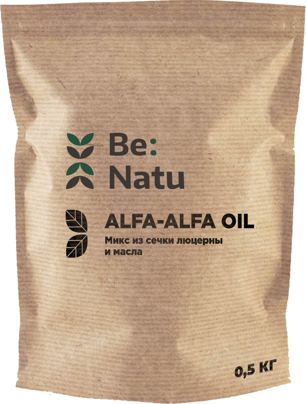 Корм для лошадей Be:Natu Alfa-Alfa oil 0.5 кг